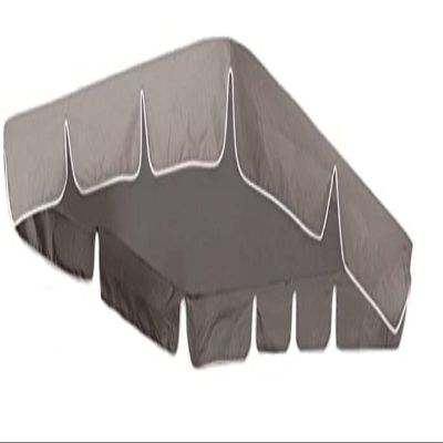 Thaisan7 Taupe Swing Top Seat Cover Canopy Replacement Porch Patio Outdoor for Home & Garden Decore Relax Day (for Canopy Top Size: 77"x43")