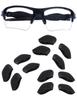Betterun Black Replacement Nose Pads Pieces for Oakley Flak Draft OO9364 view 4