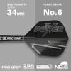 Target Darts Phil Taylor Power 8-Zero 4 Black Steel Tip Darts, 80% Tungsten Dart Set, P8Z4, 21G | Player Edition Darts with Fixed Points | Black Darts Case Included view 4