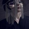 AIBEARTY Women Masquerade Metal Head Chain Mask Face Headwear Chain Jewelry for Party Nightclub Dance Halloween Cosplay view 2