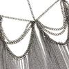 AIBEARTY Women Masquerade Metal Head Chain Mask Face Headwear Chain Jewelry for Party Nightclub Dance Halloween Cosplay view 3