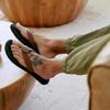 Reef Twinpin Mens Beach Flip Flop, Soft Cushion Footbed, Water Friendly, Black/Black, 7 view 2