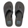 Reef Twinpin Mens Beach Flip Flop, Soft Cushion Footbed, Water Friendly, Black/Black, 7 view 4