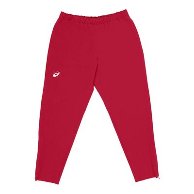 ASICS Team Woven Track Bottom, Team Red, Medium