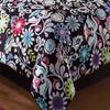 Casa Paradise Black Floral Bed in A Bag Set, Full view 2