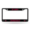Rico Industries NBA Chicago Bulls #1 DAD Black Chrome Frame W' Decal Insert 12" x 6" Car/Truck Auto Accessory view 1