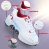 MLyzhe Deformation Roller Shoes Male and Female Skating Shoes Adult Children's Automatic Walking Shoes Invisible Pulley Shoes Skates with Double-Row Deform Wheel view 2