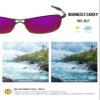 BlazerBuck Anti-salt Polarized Replacement Lenses & Nose Pad for Oakley Crosshair 2.0 OO4044 - Burned Starry view 3