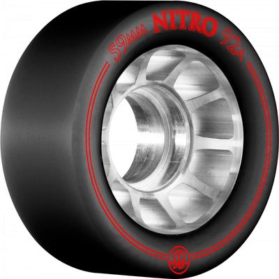 Rollerbones Nitro Wheels 59mm x 94a 8pk Black