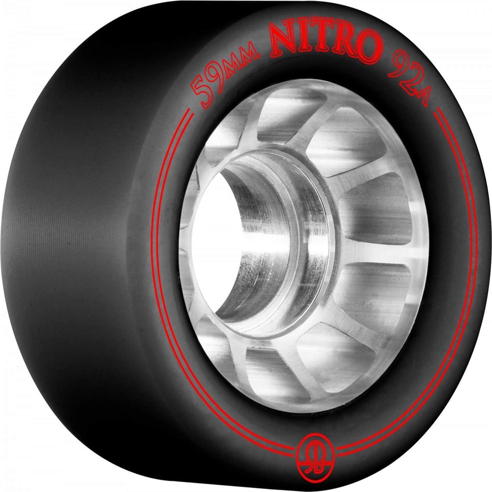 Rollerbones Nitro Wheels 59mm x 94a 8pk Black