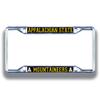 Appalachian State Mountaineers License Plate Frame Silver view 1
