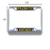Appalachian State Mountaineers License Plate Frame Silver view 2