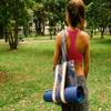 Dharmayogaco Yoga Tote Bag and Carriers (Dark Blue) view 1