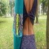 yoga mat bags for women (Aquamarine view 2