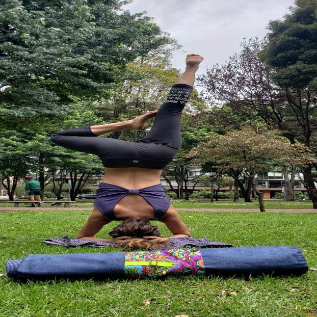 yoga mat bags for women (Dark Blue