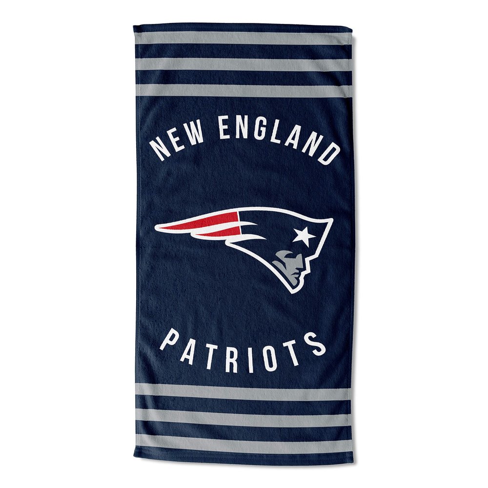 Northwest NFL New England Patriots Unisex-Adult Beach Towel, 30" x 60", Stripes