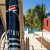 Northwest NFL New England Patriots Unisex-Adult Beach Towel, 30" x 60", Stripes view 2