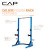 CAP Barbell FM-8000F Deluxe Power Rack, Blue view 3