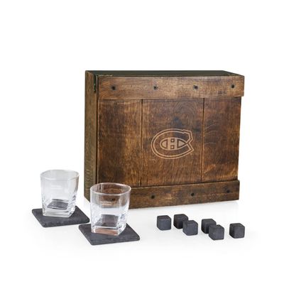 PICNIC TIME NHL Montreal Canadiens Whiskey Box Gift Set