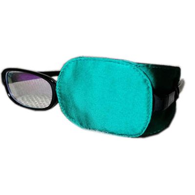 Mulberry Silk Lazy Eye Patch Single Glasses Cover Amblyopia Treatment, E-01