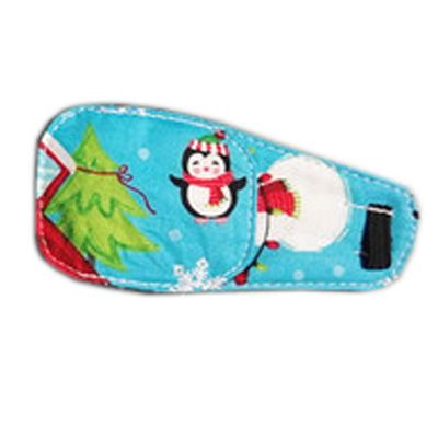 FANCY PUMPKIN Cartoon Christmas Eye Patch Single Glasses Cover Amblyopia Treatment for Kids(Left Eye), D