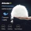 4Monster Down Camping Blanket - Outdoor Travel Quilt Puffy 650 Fill, Packable, Lightweight,Wind & Waterproof | Ideal for Stadium, Backpacking, Camping, Travel, Picnics, Beach and Hiking view 2