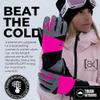 Tough Outdoors Womens Ski Gloves - Waterproof Gloves Women Ski Snow Snowboarding - Thermal Winter Glove Women Waterproof view 2