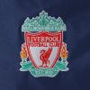 Liverpool FC Official Gift Mens Shower Jacket Windbreaker Peaked Hood Navy Med. view 3