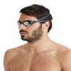 ARENA Unisex Cobra Core Swipe Anti-Fog Racing Swim Goggles for Men and Women Polycarbonate Mirror Lens, Silver/Black view 4