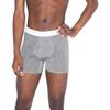 American Apparel Men's Mix Modal Boxer Brief, Heather Charcoal, Small view 1