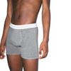 American Apparel Men's Mix Modal Boxer Brief, Heather Charcoal, Small view 3
