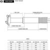 Crankbrothers Highline 7 Dropper Post - 125MM - 31.6 - Remote NOT Included view 4