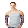 Boao 20 Pcs Men's Cooling Arm Sleeves Long Fingerless Arm Cover Anti Slip UV Protection Sun Temporary Tattoo Sleeves (Novelty Style,Bright Colors,Medium) view 4