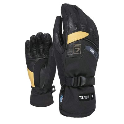 Level Unisex - Adult Ranger Leather Winter Glove, Black, 8/M