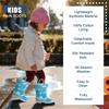 NORTY PVC Rain Boots for Kids - Waterproof PVC Boots Boys and Girls Solid & Printed Rainboots for Toddlers and Kids - Blue Unicorns view 2