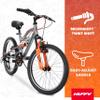Huffy Valcon 20" Boy's Mountain Bike, Ideal for Ages 5-9, Rugged and Durable Design, Full Suspension, 6 Speed, Adjustable, Twist Grip Shifting, Sturdy and Durable, Kickstand Included, Easy to Assemble view 4