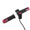 Electric Scooter Throttle, 3 Speed Grip with LED Display Ergonomic Handlebar Throttle E-Scooter Grip Durable Construction Easy Plug and Play Install for Commuters Students Urban Riders view 2