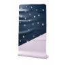 Anthropologie Blue Motif Travel Yoga Mat view 1