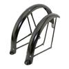 Alta Bicycle 20" Flared Adjustable Fender Set, Multiple Colors (Black) view 1