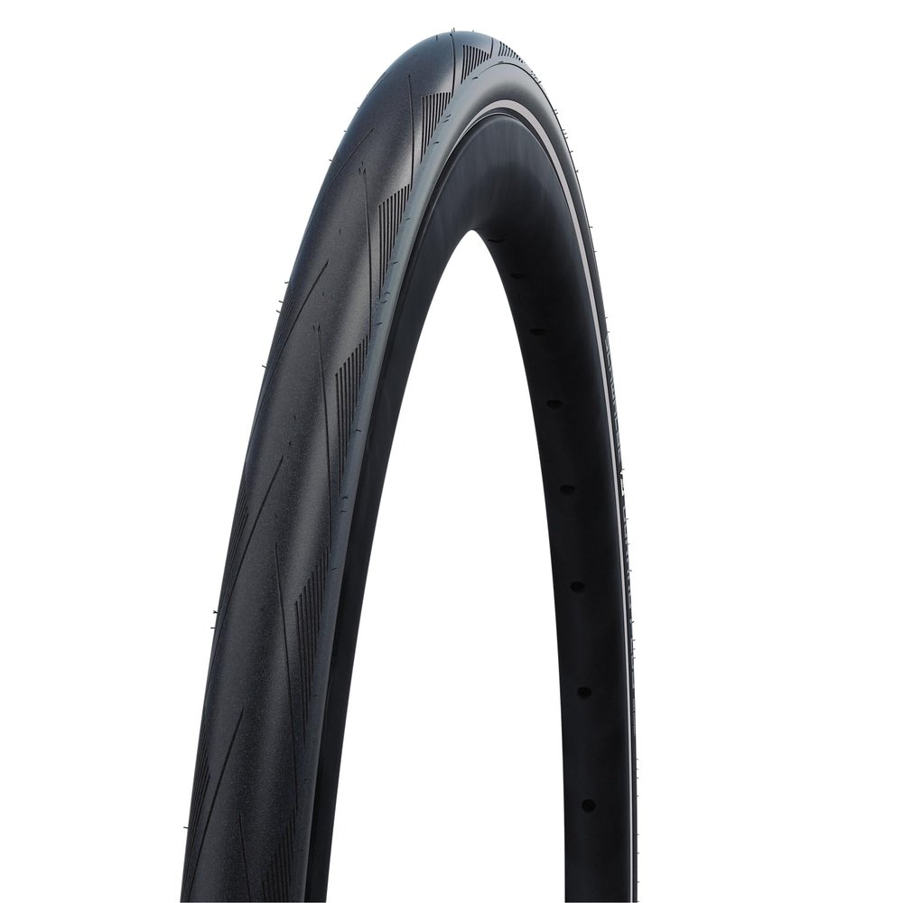 Schwalbe Unisex's DURANO Plus Perf, SmartGuard, TwinSkin, Folding Tyres, Black, 28-622