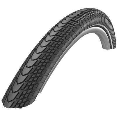 Schwalbe Unisex's Marathon Almotion Evo V-Guard Folding Tyre, Black, 28x2.00