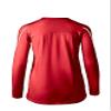 Mizuno Women's Techno VII Long Sleeve Volleyball Jersey, Red, XX-Large view 2