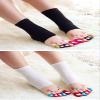 acdiac Women's Cotton Toe Socks,five Finger Socks,Funny and Funky cartoon theme sport Toe Socks (pig2-white) view 2