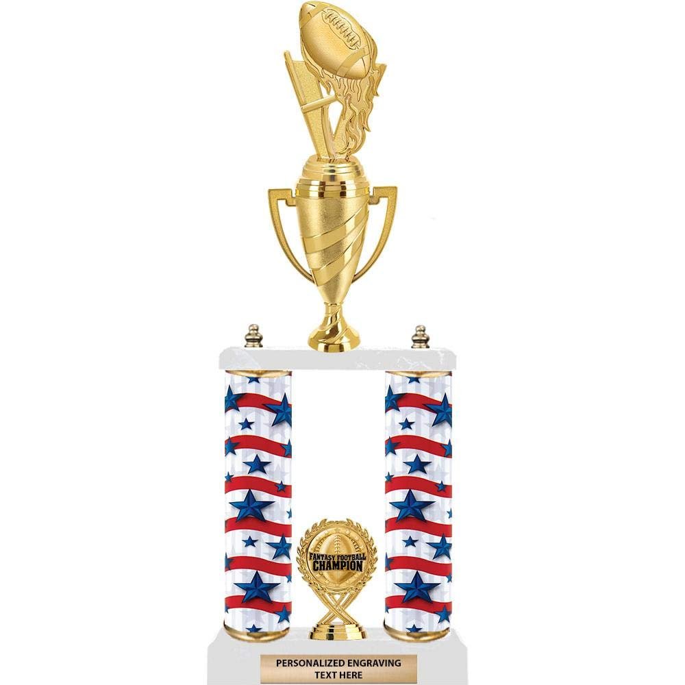 Crown Awards 24" Fantasy Football Trophy - Customize Now Prime