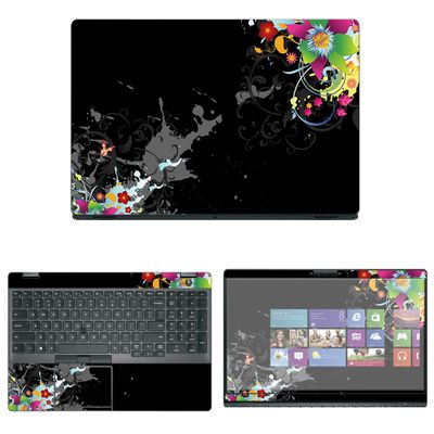Decalrus - Protective Decal Floral Skin Sticker for Dell Latitude 5500/5501 (15.6" Screen) case Cover wrap DELatitude5500-106