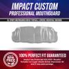 Impact All Sports Mouthguard Lacrosse, Football, Hockey, Basketball, Jiu-Jitsu, and More, Breathable Mouthguard for Youth Adults, Professional Custom-Fit, Silver view 2