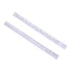 LIOOBO 10pcs Reflective Bands Wrist Arm Ankle Leg Safety Reflective Running Gear for Men Women Night Running Cycling Bicycle Silver view 3
