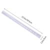 LIOOBO 10pcs Reflective Bands Wrist Arm Ankle Leg Safety Reflective Running Gear for Men Women Night Running Cycling Bicycle Silver view 4