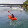 Perception Tribe 11.5 | Sit on Top Kayak for All-Around Fun | Large Rear Storage with Tie Downs | 11' 5" | Sunset view 3