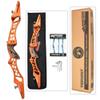 SHARROW Archery Recurve Bow Riser 25" Targeting Takedown Aluminum CNC Recurve Bow Riser Right Handed ILF Device for Archery Bow Targeting view 1